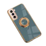 Grey Magnetic Shockproof Ring Holder Case Cover For Samsung S22 Ultra S22Plus Note 20