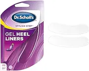 Dr. Scholl's Gel Heel Liners (1 Pair) // Helps Prevent Uncomfortable Shoe Rubbing at the Heel and Makes Shoes More Comfortable