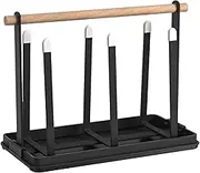 Bottle Drainer Rack,Beer Glasses Drainer Stand Rack - Shelf Dish Holder Cup Upside Down Cups Stand Drain Rack for Cabinet,
