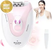 Cordless Epilator for Women Rechargeable 36 Tweezers Facial Hair Removal Device