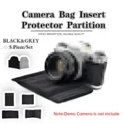 Camera Bag Insert Protector Partition Pouch Case DSLR SLR Pad Protective Divider