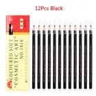 12Pcs/Set Eyebrow Pencil Cosmetics for Makeup Tint Waterproof Microblading Pen L