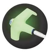 Hulk 4X4 Hulk Screw Peg Kit 21Pcs 20.5cm Long Glow In The Dark With Hex Adaptor - HU3150