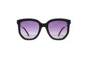 Quay Sunglasses Coffee Run BLK Black Smoke Polarized