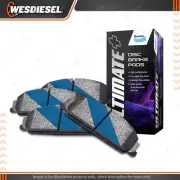 4Pcs Bendix ULT+ High Performance Disc Brake Pads Ceramic Formulation DB2ULT+ (for: Volvo)