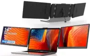 Triple Laptop Screen Extender 14” 1080P FHD Portable Monitor Brand new USB-A