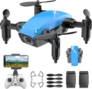 Mini Drone with 720P Camera for Kids, Remote Control Drones Toys for Ages 8-14,
