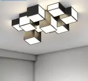 Minimalist LED Chandeliers Dimmable for Living Room Kitchen Lamp 2 3 6 Light 1Pc