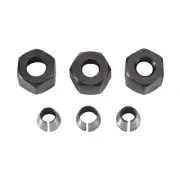 3 Pcs Router Collet Set Chuck Heads Adapter for Drills Engraving Trimming4944