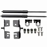 for FIAT 124 spider 2015-2022 Front Hood Bonnet Modify Carbon Fiber Gas Struts Shock Damper Lift normal black