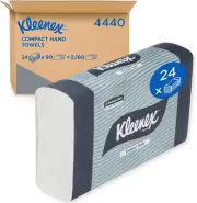 KLEENEX Compact Hand Towels (4440) with Airflex Technology, High Absorbency &...