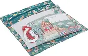 Hobby Gift Flat Project Bag - Handmade Paper Craft Greeting Cards Sewing Storage - Safe Waterproof - 1 x 30 x 29.5cm - Aviary