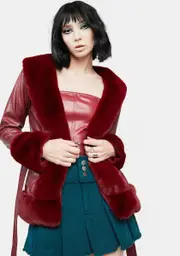 You're So Fine Vegan Leather Jacket