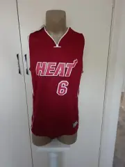 lebron james miami heat 6 basketball jersey new.