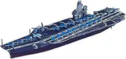 1: 1500 USS Roosevelt CVN-71 Aircraft Carrier Model Simulation Fighter Ship Military Science Exhibition Model (Unassembled Pack)