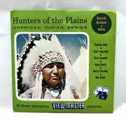 VINTAGE View-Master 3-D Reels - HUNTERS OF THE PLAINS - 1957 - NEW SEALED