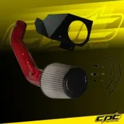For 14-16 BMW 435i F32/F33 2dr 3.0L Red Cold Air Intake+Stainless Filter (for: BMW)