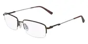 Flexon H6000 210 Men's Glasses Brown Size 53 - Private Health Rebate - Blue Light Block Available