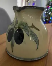 NEW Lucienne De Mauny Studio Pottery Oxfordshire Pottery Medium Jug/Vase