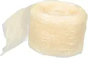 Amosfun Vegan Sausage Casing Collagen Ham Skin for Sausage Making 1pc Edible Natural for Dried Sausage Breakfast Ham