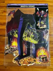 Amscan Ron Lewis Vampire Monster Wall Decoration Artwork Halloween Die-cut NEW