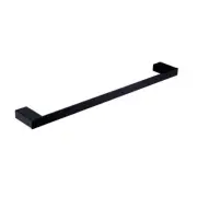 New Nero Tapware Celia 800mm Single Towel Rail Matte Black NR4630MB