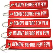 Rotary13B1 Remove Before PEW PEW - 5 Pack Key Chains
