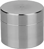 Pocket Pill Holder - Portable Daily Pill Case, Stainless Steel Pill Container | Waterproof Pill Storage Box Travel Airtight Daily Pill Organizer Box, Stainless Steel Pill Case Pill Box Keychain
