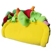Plush Hamster Mouse Hideout House Mini Tacos Shape Model Hamster Nest