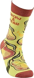 [Primitives by Kathy] Novelty Socks - Grow A Pear, One Size, Unisex, LOL Collection, Multi, One Size