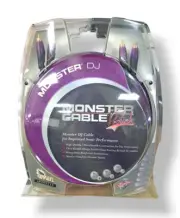 MONSTER DJ Prolink Interconnect cable RCA TO RCA 3FT