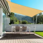 Rectangle Sun Shade Sails Outdoor 10 X 13 Ft - Sun Protection Sunshades UV Block