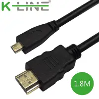 在飛比找博客來優惠-K-Line Micro HDMI to HDMI 4K影音