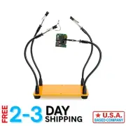 Precision Helping Hands Soldering Station - 360° Rotating Clamps and Steel Base