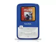 SanDisk Sansa Clip Zip Blue (4 GB) Digital Media Player - Blue