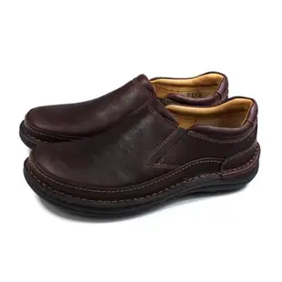 Clarks Nature Easy 皮鞋 便鞋 深咖啡 真皮 男鞋 CLM38978SC20 no048