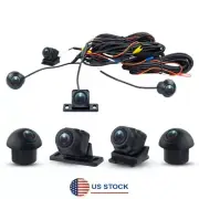 3D 360° Surround View Car Camera Panoramic Front Rear Left Right Cameras (for: Honda Civic)