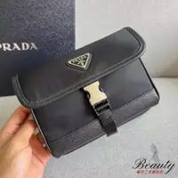 在飛比找蝦皮購物優惠-正品現貨 PRADA 普拉達 尼龍 Saffiano皮革 迷