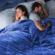 Dreamz 9 KG Anti-Anxiety Weighted Blanket Double Blue