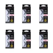 6PK Manicare Glam Pro Lightweight Reusable Magnetic Lashes Intense Khloe Black