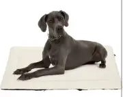 Veehoo Soft Dog Bed Mat, Washable Plush Dog Crate Pad Mat,
