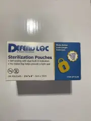STERILIZATION POUCHES SELF SEAL 21/4 X 4" (1200PCS) SP0150