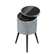 Soundstream STSW-180MCM-G Smart Home Speaker & Charging Table w/ Swivel Top