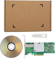 Fiber Network Card,10Gbps Single Port for 82599EN Chip E10G41BTDA X520-DA1,Gigabit Network Card with PCI-Express 2.0 5.0 GT/s Lane X 8 Lane Motherboard Interface