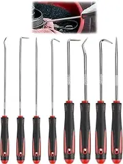 8PCS Precision Pick Set and Hook Set,Easy Removal Tool for Automotive Oil Seals, O-Rings, and Gaskets, Lock Pick Set, Picks, Pick Tool,Perfect for Automotive and Electronic Tools