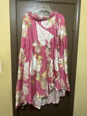 cynthia rowley Floral Pink 2 Piece Skirt Set XS
