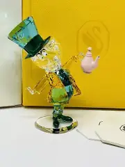 SWAROVSKI Crystal Disney Alice In Wonderland Mad Hatter Figurine 5671298