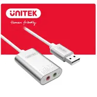 在飛比找蝦皮商城優惠-UNITEK 優越者立體聲USB外接式音效卡 (Y-247A