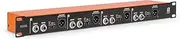Palmer BRIDGE 4P 4-channel passive DI box, 19” rack-mountable