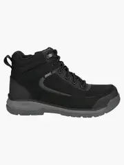 Bogs Boots Battler Mid Men's Composite Toe Work Boots BLACK Size US 14/EU 47